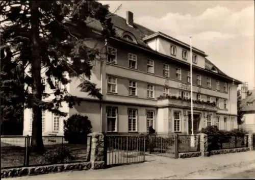 Ak Ostseebad Kühlungsborn, FDGB-Erholungsheim "Albert Kayser", Ostseebad Kühlungsborn