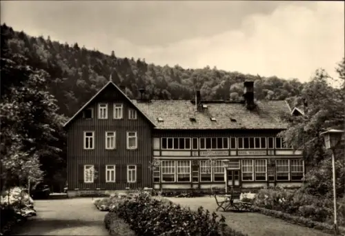 Ak Treseburg Thale im Harz, Luftkurort  FDGB-Erholungsheim Wildstein