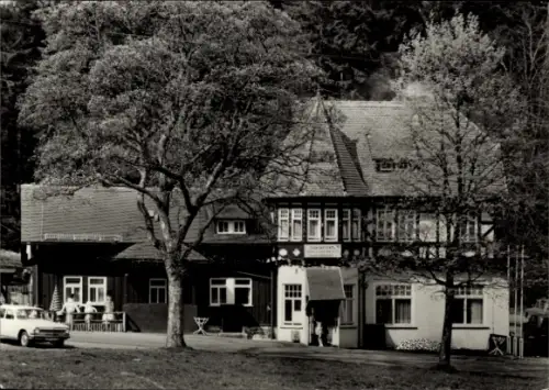 Ak Oberhof im Thüringer Wald,  FDGB-Gaststätte Obere Schweizerhütte