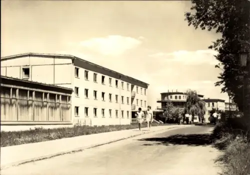 Ak Gernrode Quedlinburg im Harz,  FDGB-Erholungsheim 'Fritz Heckert', Bettenhaus
