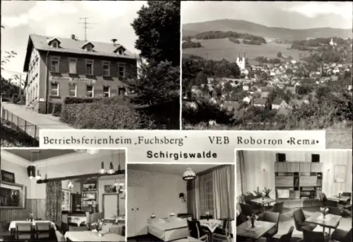 Ak Schirgiswalde in Sachsen, Betriebsferienheim Fuchsberg, VEB Robotron Rema, Ort