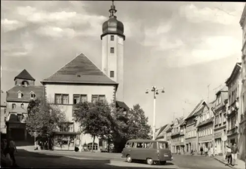Ak Weida in Thüringen, Rathaus