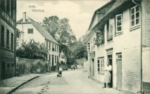 Ak Soest in Westfalen, Grandweg