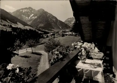 Ak Hirschegg Mittelberg im Kleinwalsertal Vorarlberg, Haus Bohn