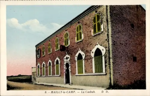 CPA Mailly le Camp Aube, La Casbah