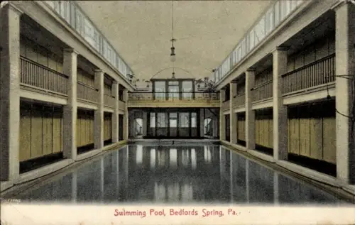 Ak Bedfords Spring Pennsylvania USA, Schwimmbad
