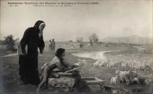 Künstler Ak Maillart, L'Enfance de Lhott