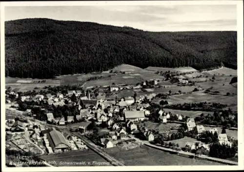 Ak Klosterreichenbach Baiersbronn im Schwarzwald, Luftaufnahme von  Schwarzwald, Häuser, Landscha