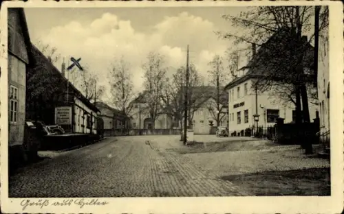 Ak Hilter am Teutoburger Wald, Straße, Häuser