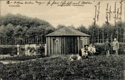 Ak Uetersen in Holstein, Seminarpark, Gartenhaus