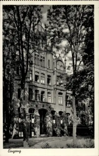 Ak Hannover, Städtische Gewerbe und Haushaltungsschule, Freytagstraße 6