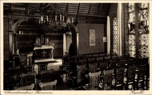 Ak Hannover in Niedersachsen, Clementinenhaus, Kapelle