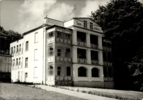 Ak Ostseebad Sellin auf Rügen, Seeschloss, Sellin, Rügen