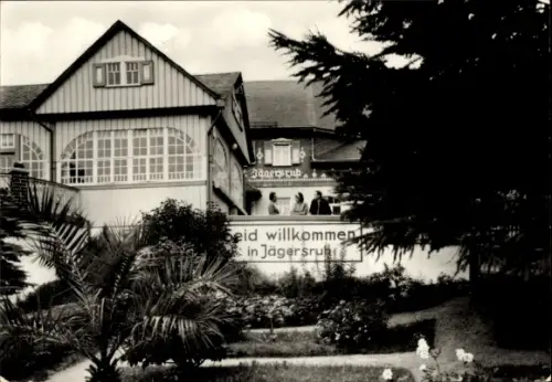 Ak Sohland Spree, Hotel Jägersruh, Garten