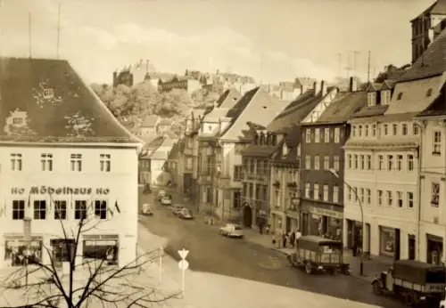 Ak Weißenfels im Burgenlandkreis, Leipziger Straße, HO Möbelhaus