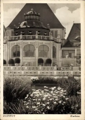 Ak Sopot Gdańsk Zoppot Danzig,  Kurhaus