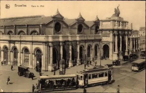 CPA Bruxelles, Gare du Midi