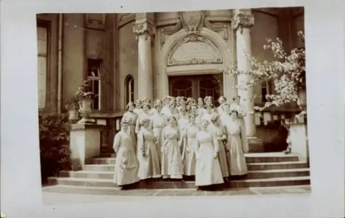 Foto Ak Hamburg Mitte St. Pauli, Botanisches Institut, Bei den Kirchhöfen, Jungiusstraße