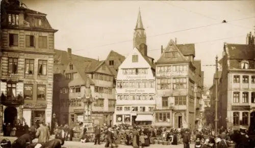 Foto Ak Hamburg Mitte Altstadt, Meßberg, Messberg