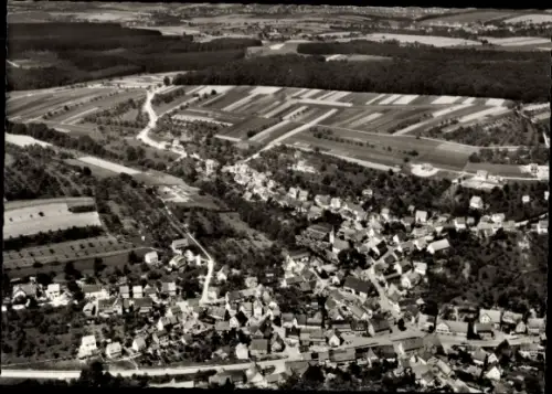 Ak Albershausen in Württemberg, Fliegeraufnahme