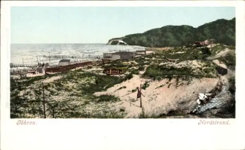 Ak Ostseebad Göhren auf Rügen, Nordstrand