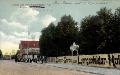 Ak Hamburg Eimsbüttel Langenfelde, Langenfelder Hof