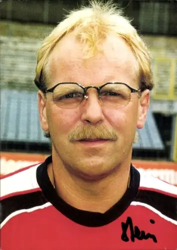 Autogrammkarte Physiotherapeut Armin Stein, SV Wuppertal, Autogramm