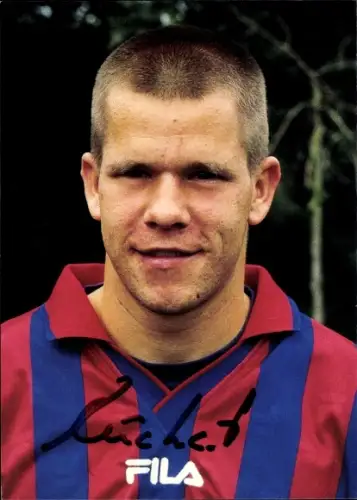 Autogrammkarte Fußballer Dirk Reichert, SV Wuppertal, Autogramm