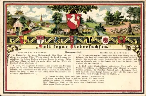 Lied Ak Hannoverlied, Wappen