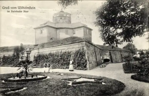 Ak Steinhude Wunstorf in Niedersachsen, Wilhelmstein im Steinhuder Meer, Wilhelmstein, Steinhuder