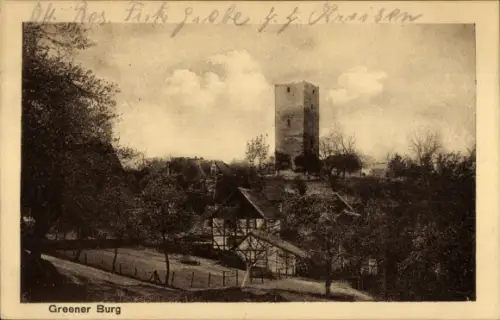 Ak Greene Einbeck in Niedersachsen, Greener Burg