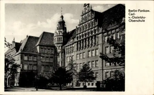 Ak Berlin Pankow, Carl-von Ossietzky-Oberschule