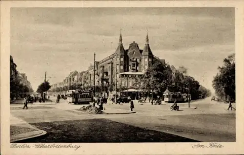 Ak Berlin Charlottenburg, Am Knie
