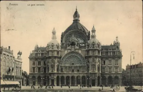 CPA Anvers Flandres, Gare centrale