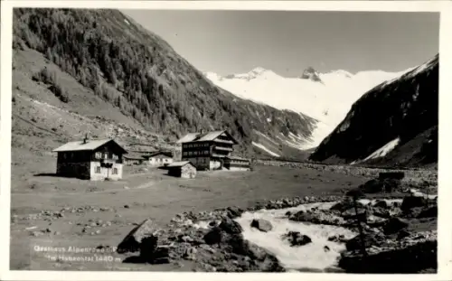 Ak Bramberg am Wildkogel Pinzgau in Salzburg, Habachtal, Gasthaus