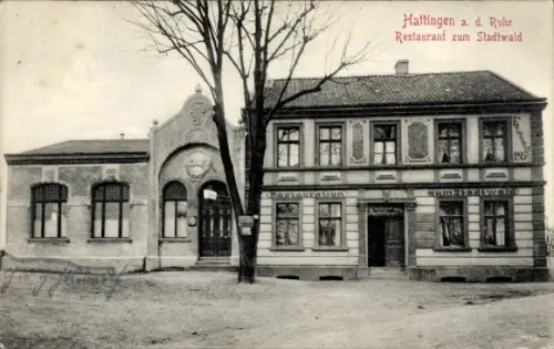 Ak Hattingen an der Ruhr, Restaurant zum Stadtwald