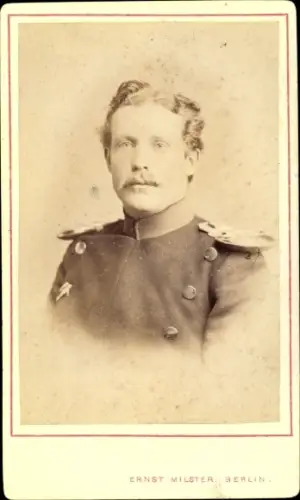 CDV 1874, Bieler, Second Lieutenant 7. Ostpreußisches Infanterie Regiment