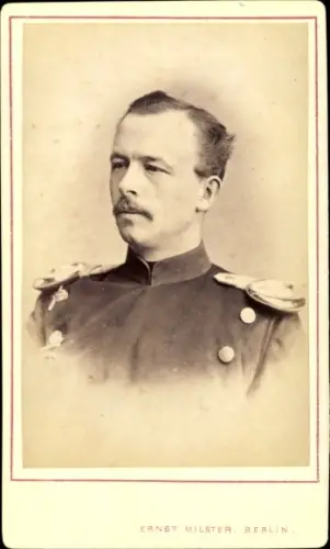 CDV 1874, von Rabenau,  Second Lieutenant 1. Hanseatisches Infanterie Regiment 75