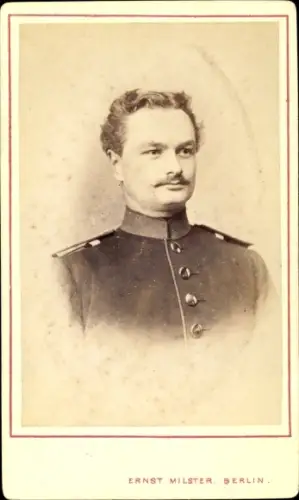 CDV 1874, Zahn, Second Lieutenant 3. Badisches Infanterie Regiment 111