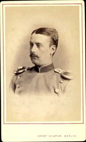 CDV 1874, Witzenmann, Second Lieutenant 2. Badisches Dragoner Regiment Markgraf Maximilian 21