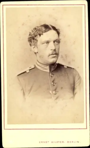 CDV 1874, Freiherr von Rheinbaben, Premier Lieutenant 4. Garde Regiment zu Fuß