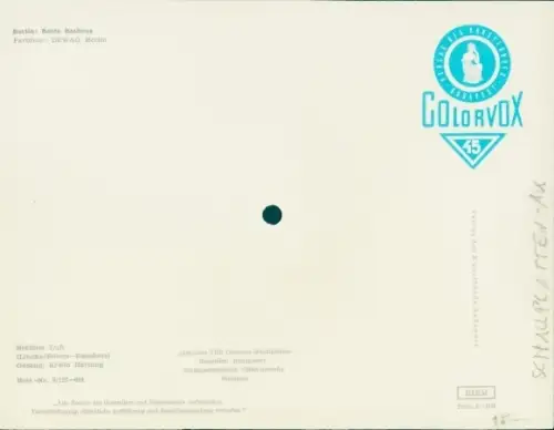Schallplatten Riesen Ak Berlin Mitte, Rotes Rathaus