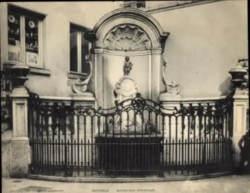 Riesen Ak Bruxelles Brüssel, Manneken Pis