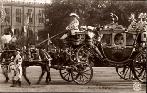 Ak Einholung der Kronprinzessin am 03 Juni 1905, Goldene Kutsche