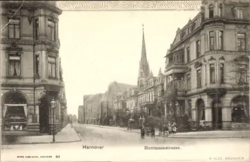 Ak Hannover in Niedersachsen, Herrmannstraße