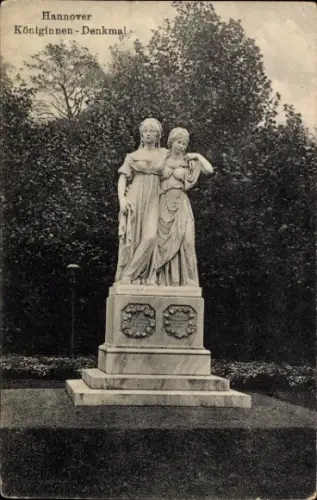 Ak Hannover, Königinnendenkmal