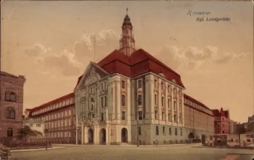 Ak Hannover, Königliches Landgericht