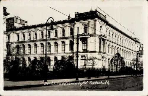 Foto Ak Berlin Mitte, Landwirtschaftliche Hochschule