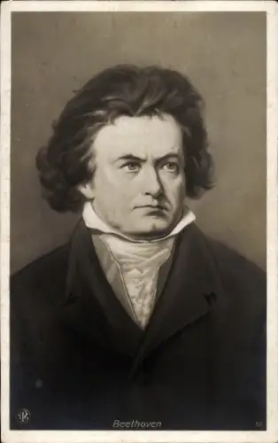 Künstler Ak Komponist Ludwig van Beethoven, Portrait