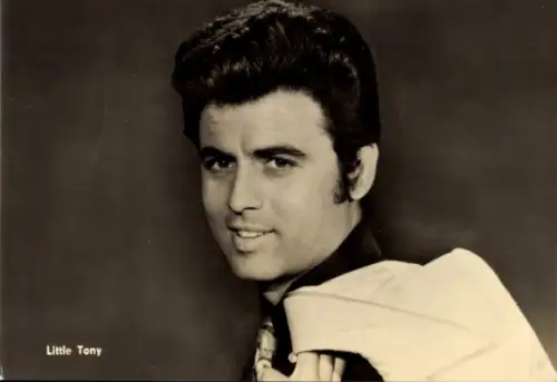Ak Schauspieler Antonio Ciacci, Little Tony, Porträt